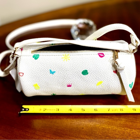 ICING Duffle Bag - White Handbag - Picture 7 of 8